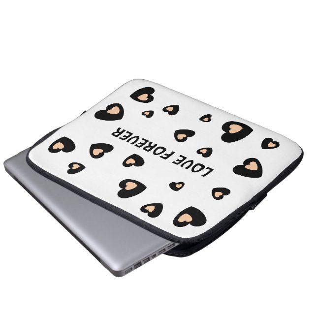 LIEBE HEART BOYFRIEND MIRLFRIEND EHEFRAU GIFT LAPTOPSCHUTZHÜLLE (Vorne Knopf)