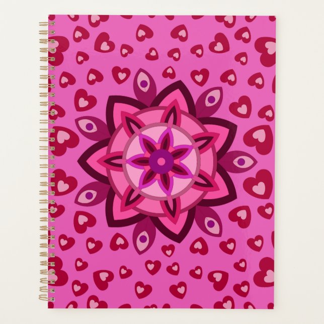 LIEBE HEART BOYFRIEND MIRLFRIEND EHEFRAU GIFT PLANER (Vorderseite)