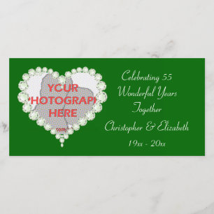 Liebe Heart Diamond Emerald Jubiläum Ankündigung