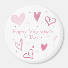 Liebe Heart Doodle Kühlschrankmagnet Magnet