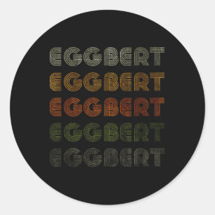 Liebe Heart Eggbert T-Shirt Grunge Vintag Style Bl Runder Aufkleber