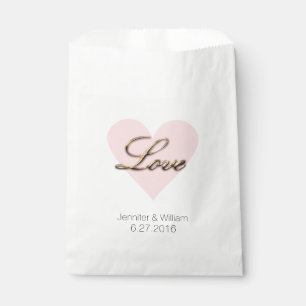 Liebe Heart Gastgeschenk Hochzeit Bag Geschenktütchen