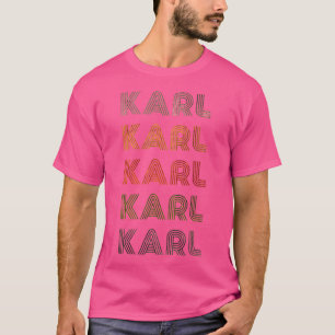 Liebe Heart Karl GrungeBlack Karl T-Shirt