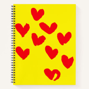 Liebe Heart Notebook Notizbuch