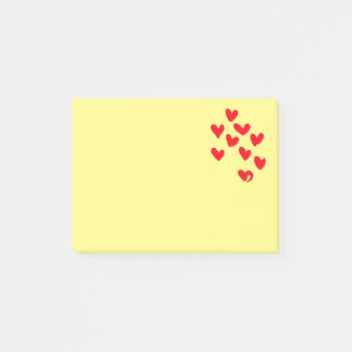 Liebe Heart Post It Notes Post-it Klebezettel