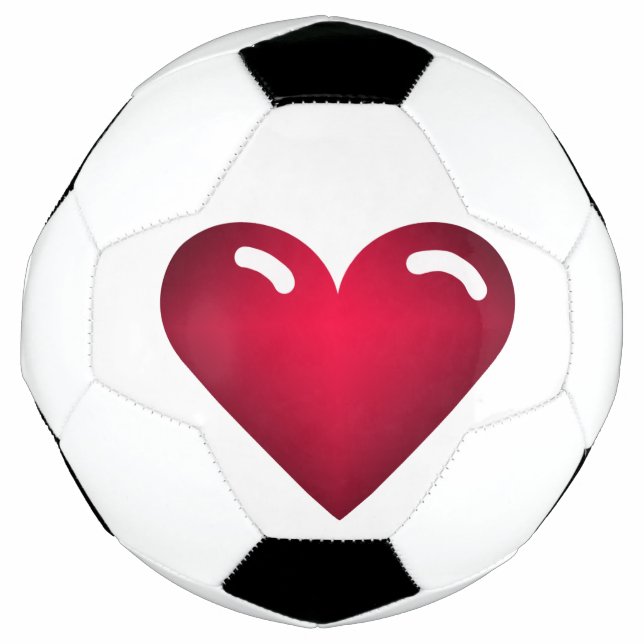 Liebe Heart Soccer Ball (Vorderseite)