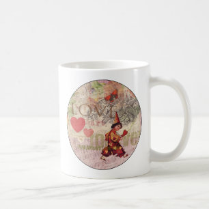 Liebe Heart Sweetheart Valentine Cherub Tasse