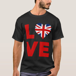 Liebe Heart United Kingdom T-Shirt