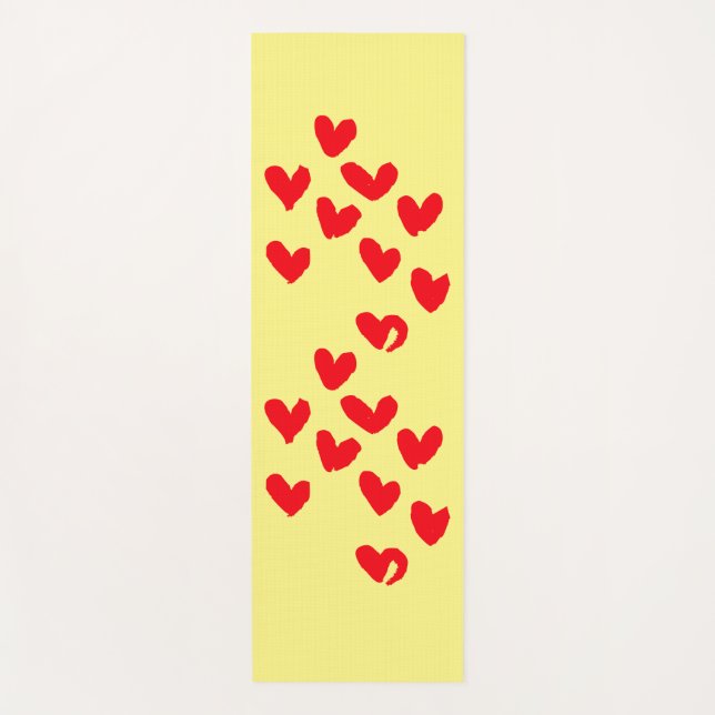 Liebe Heart Yoga Mat Yogamatte (Vorderseite)