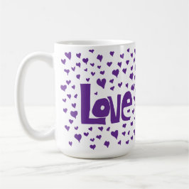 Liebe Hearts Kaffeetasse