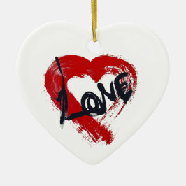Liebe Hearts Ornament