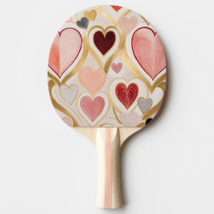 Liebe Hearts Tischtennis Schläger