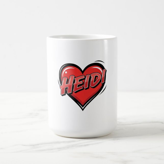 Liebe Heidi Kaffeetasse (Mittel)