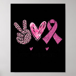 Liebe Heilen rosa Ribbon Brustkrebs Bewusstsein Fr Poster