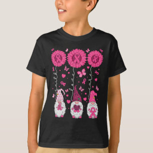 Liebe heilt Gnomes Sonnenblumen Brustkrebs Bewusst T-Shirt
