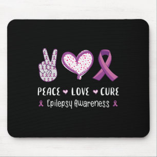 Liebe Heilung Epilepsie Bewusstsein Männer Kinder Mousepad
