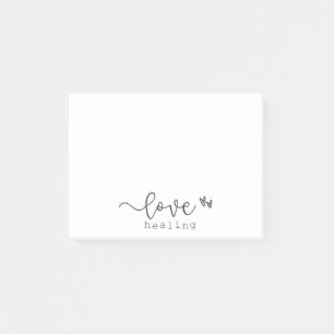 Liebe Heilung Gesundheitswesen Medizinischer Beruf Post-it Klebezettel