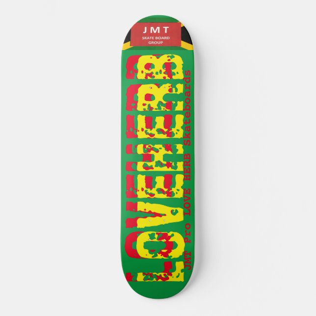 LIEBE HERB JMTJ 8 1/4" Skateboard Deck (Vorderseite)