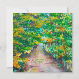 Liebe Herbstlandschaft