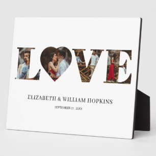 Liebe - Herz 4 Foto Fotoplatte