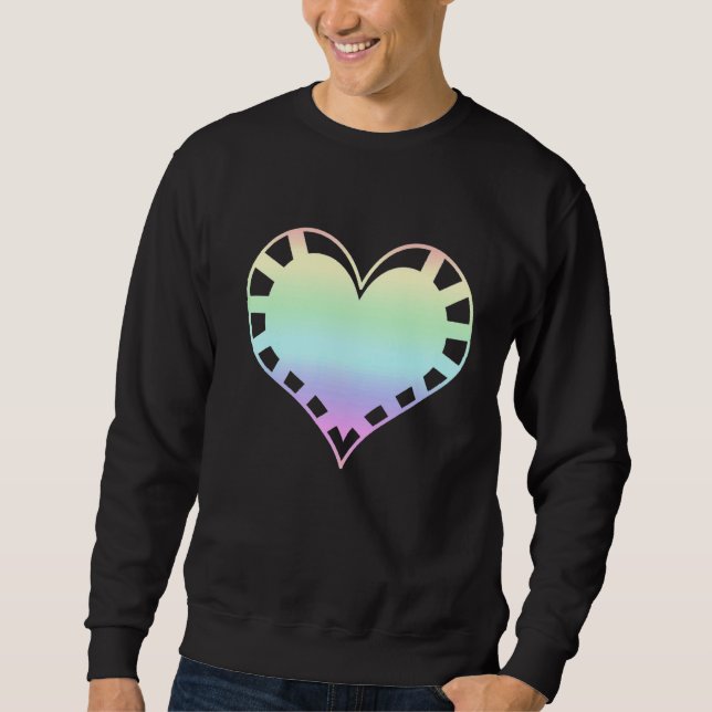 Liebe Herz 4 Sweatshirt (Vorderseite)