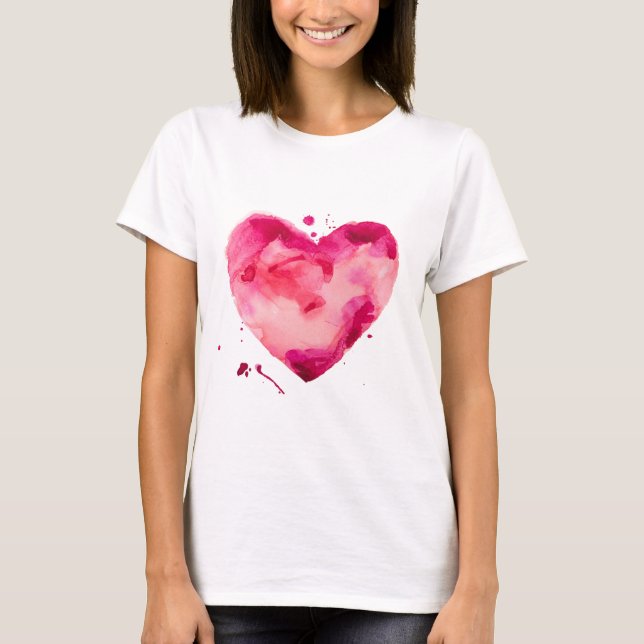 Liebe-Herz #4 T-Shirt (Vorderseite)