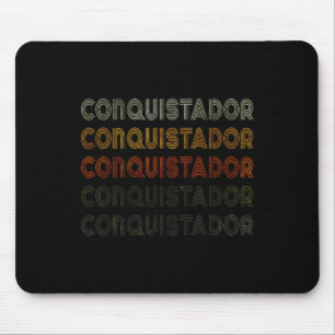 Liebe Herz Conquistador Grunge Vintag Style Conqu Mousepad