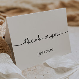 Liebe Herz Danke Karte