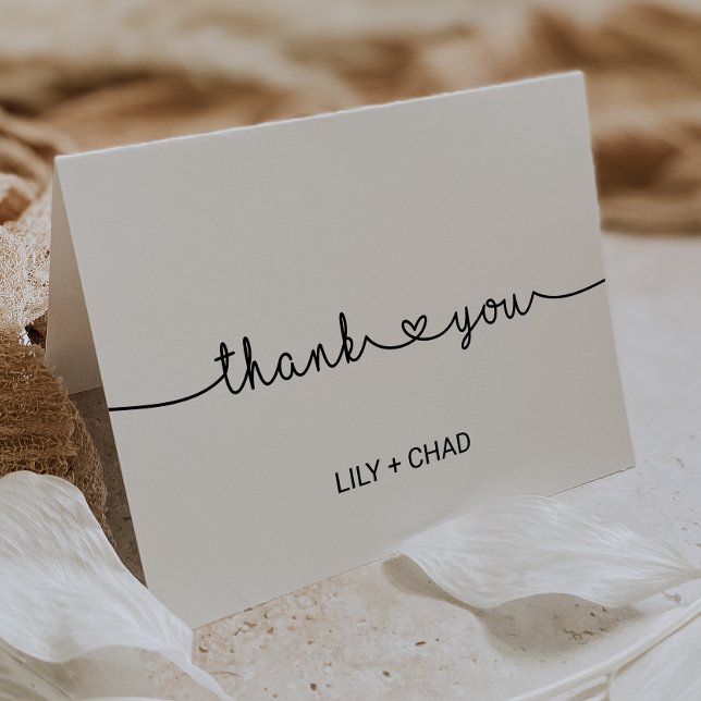 Liebe Herz Danke Karte (Von Creator hochgeladen)