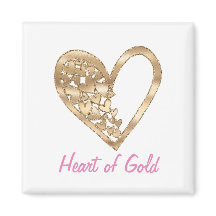 Liebe Herz des Goldes