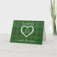 Liebe-Herz-Diamant-Smaragd-Jahrestag
