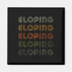 Liebe Herz Eloping T-Shirt Grunge Vintager Stil Sc Magnet