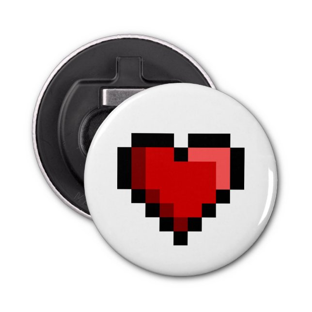 Liebe Herz Flaschenöffner (Vorderseite)