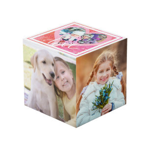 LIEBE Herz Foto Rahmen (fünf Fotos)