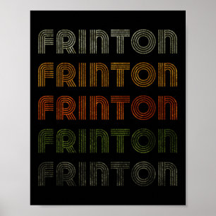 Liebe Herz Frinton T-Shirt Grunge Vintager Stil Sc Poster