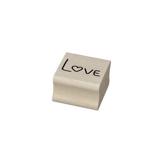 Liebe Herz Gummistempel (Stempel)