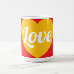 Liebe, Herz, individuell Kaffeetasse
