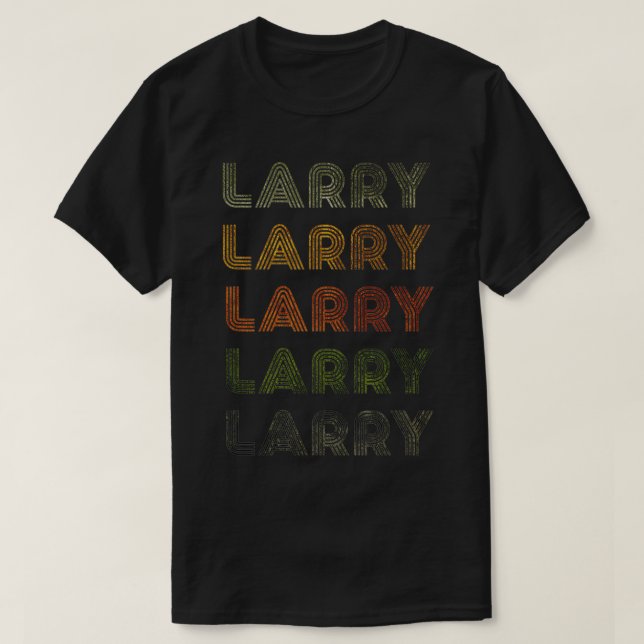 Liebe Herz Larry T-Shirt GrungeVintage Style Black (Design vorne)