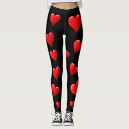 LIEBE Herz-Leggings Leggings