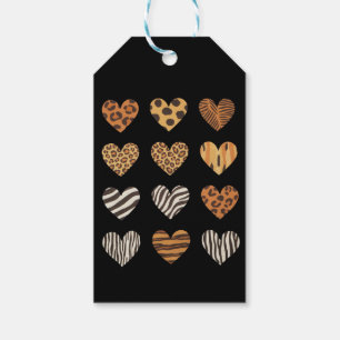 Liebe Herz Leopard Niedlich Valentinstag Geschenkanhänger