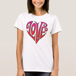 Liebe-Herz-Logo-T - Shirt
