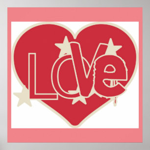 LIEBE HERZ POSTER