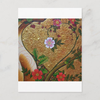 Liebe Herz Postkarte