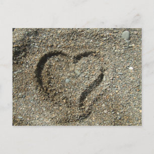 Liebe Herz Postkarte