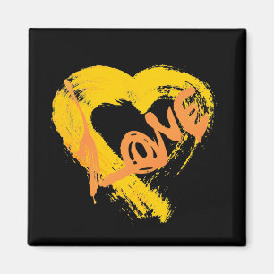 Liebe Herz Pumpkin Spicnet Magnet