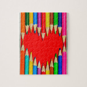 Liebe-Herz Puzzle