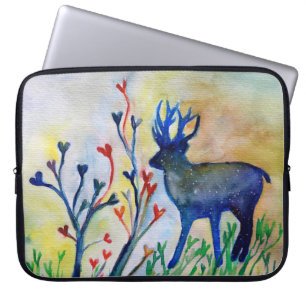 Liebe Herz Reindeer Neopren Laptop Schlauch 15" Laptopschutzhülle