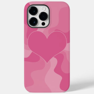 Liebe Herz - Rosa Case-Mate iPhone 14 Pro Max Hülle