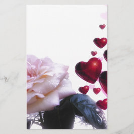 Liebe Herz Rose Blossom Blume Zerstörung Natur Briefpapier