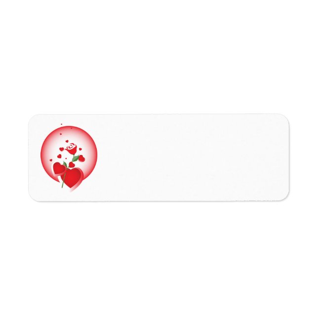 Liebe Herz Runde 23431661 ETIKETT (Vorne)
